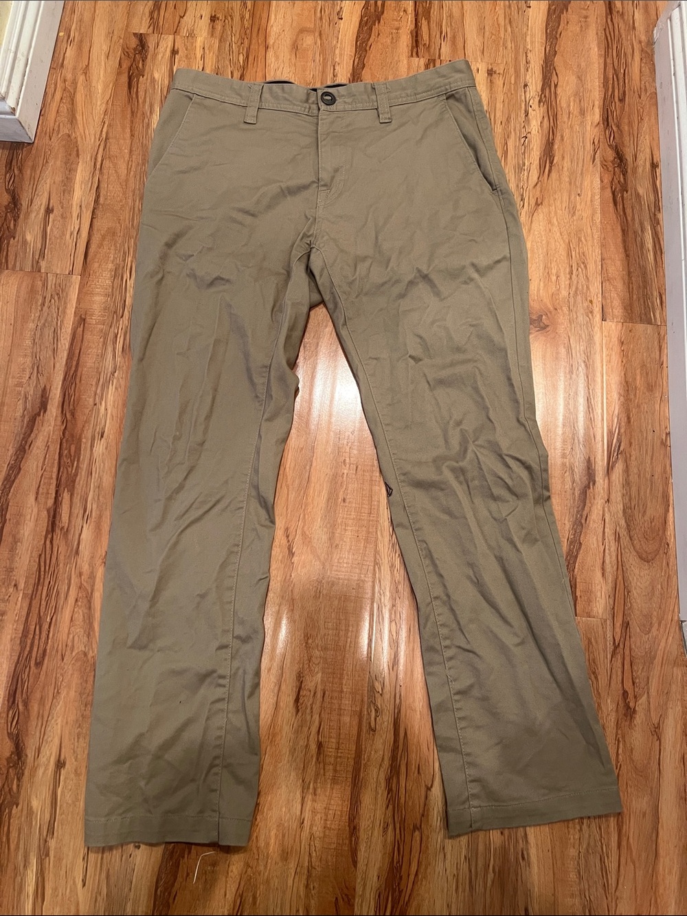 Volcom Men's Frickin Modern Stretch Chino Pant Size 33x30